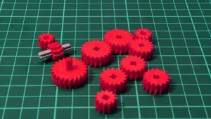 Herringbone gears set (8-40t) for Technic
