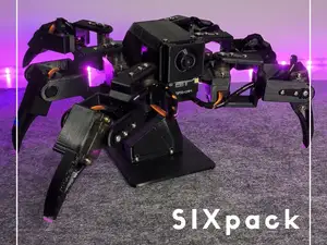 SIXpack Robot – Sixlegged FPV walking Marvel