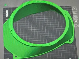 Nissan Navara D40 Lautsprecher Adapter für 8"