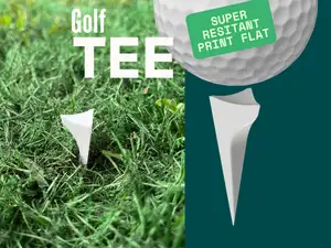 Tee de Golf ultra résistant - impression a plat