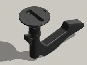 Volvo battery cover lock