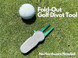 Fold-Out Golf Divot Tool