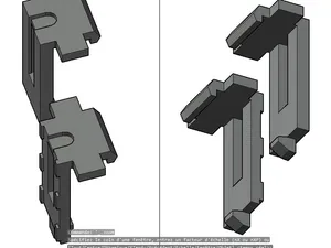 BMW 30L Top Case Bracket Repair Part