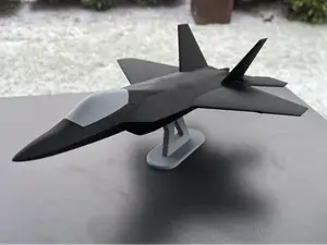 F22 fighterjet (No Glue)