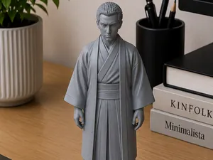 Samurai Figure | Japanese Warrior Statue