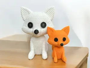 Cute Knitted Fox