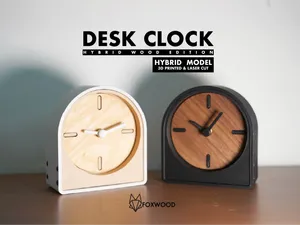 Deck Clock - Hybrid Wood Edition By Foxwood