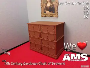 WLM - 17th Century Jacobean Chest of Drawers