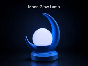Crescent Moon Lamp for LED Lamp Kit 001
