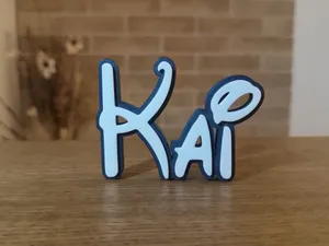 Disney Name Sign Kai Kid 