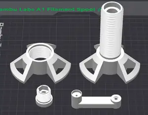 Bambu Labs A1 Spool Holder Upgrade