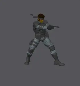 Solid Snake from Metal Gear Solid