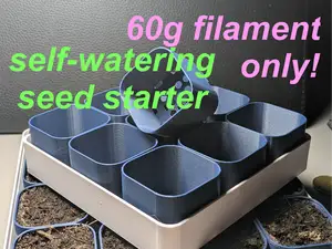 Ultimate Selfwatering 3x3 Seed Starter Lightweight