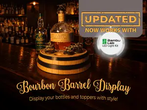 Bourbon Barrel Display