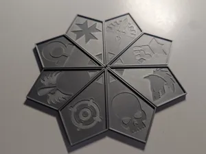 40K Space Marines Oath of Moment markers