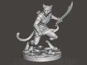 D&D Tabaxi Duelist