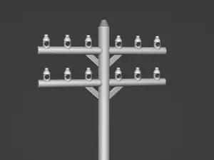 Ho Electric pole