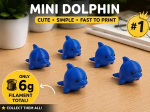 Mini Dolphin Fidget - Micro Zoo
