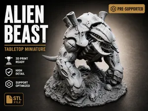 Alien Beast – Bio-Titan Tabletop Miniature