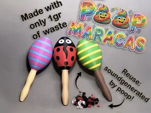 "Poop Maracas" for school education and music