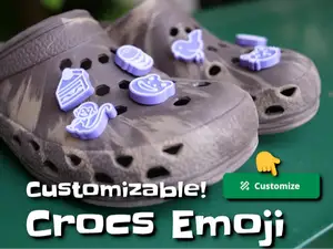 Crocs Emoji charms - customizable jibbitz!