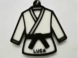 portachiavi karate con nome personalizzato no AMS
