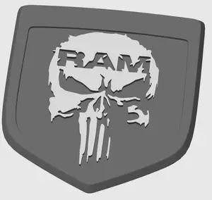 Ram Punisher badge