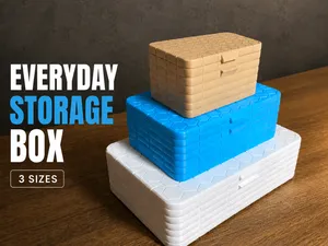 Everyday Storage Box - 3 Sizes