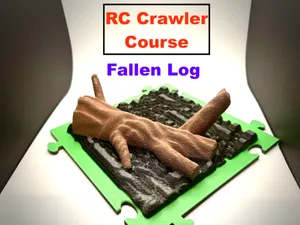 Pcub3D - RC Crawler Course - Fallen Log