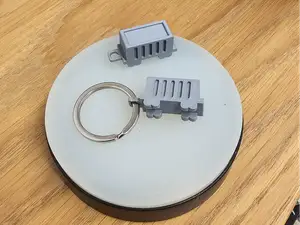 Mini Train Wagon Keychain