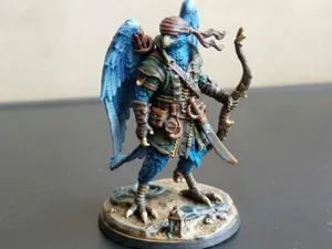 Miniatura D&D - Aarakocra Ranger Pirata