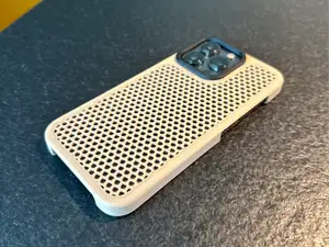 Minimal iPhone 13 Pro Case (PLA/PETG) hexagon look