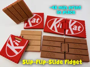 KitKat Candy Bar Slider + Flip Fidget (~48 mins)