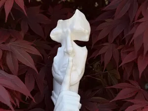 Silent Side of Me Sculpture People 