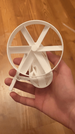 perfected, small hand fan