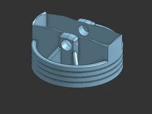 Piston Style Business Card Holder