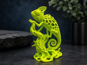 Lattice Chameleon Sculpture