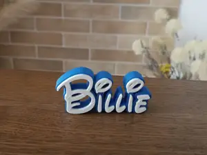 Billie Disney Name Sign Decorate Room child Birth