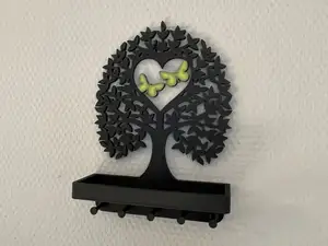 Necklace-Jewelery-Ring-Tree-Holder butterfly wall