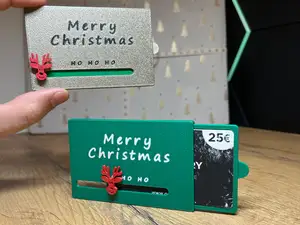 Geschenketui für Gutscheine // Merry Christmas