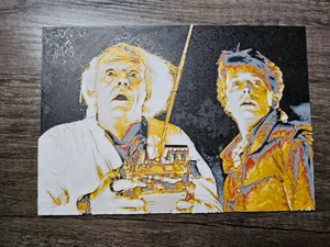 Doc and Marty BTTF HueForge