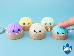 Mini Dumpling Clicker Fidget Toy