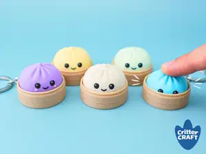 Mini Dumpling Clicker Fidget Toy