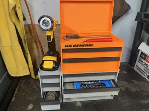 Mini Tool Box Side Cabinet