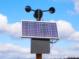 DIY Weather Station (anemometer, rain sensor)