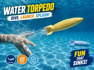 Fillable Water Torpedo – Pool Diving Toy