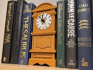 Mini Grandfather Clock Book Nook
