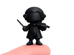 Chibi Classical Musician 30mm–Violinist MiniFigure