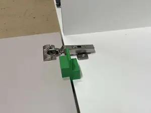 Blum hinge mount jig screwable