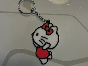 Hello Kitty – 3D Cute Kawaii Keychain (Pair)